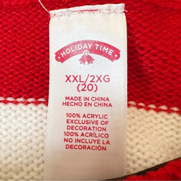 Holiday Time Light Up Christmas Sweater Size XXLarge. - Picture 5 of 14